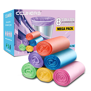 mini bathroom trash bags