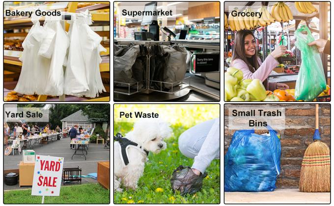 Lake Blue T Shirt Bags