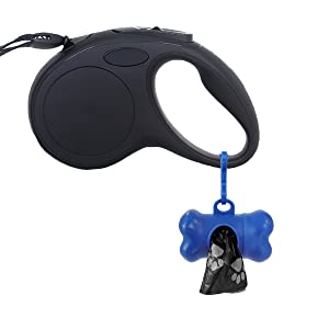 Dog bone pet waste bag dispenser with clip on leash attachment