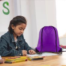 Multicolor Drawstring Backpack