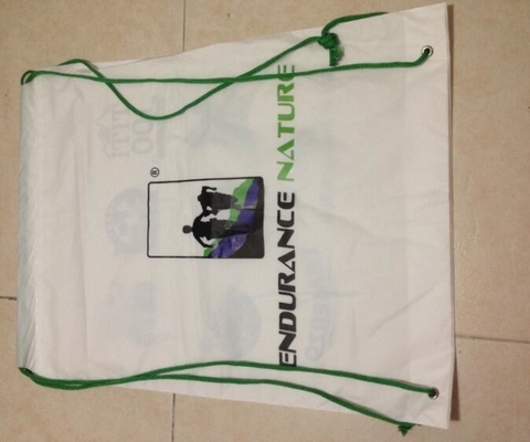 Biodegradable Cheap Price Customized Logo Printed Poly Drawstring Hotel Travel Laundry Plastic Bag,Drawstring Laundry Ba