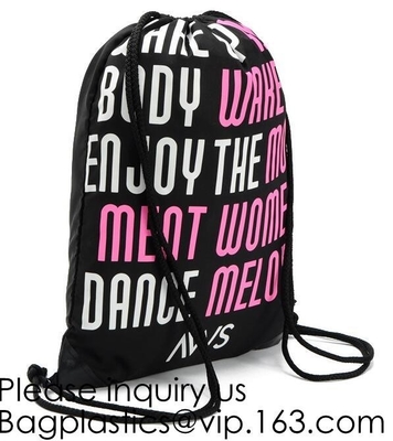 Multicolor Drawstring Backpack Bags Sports Cinch Sack String Backpack Storage Bags For Gym Traveling Backpack Drawstring