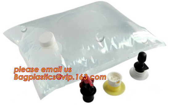 Silver Red Wine Quad Seal Bag Glod Reusable Bag In Box For Apple Liquid And Juice,1L ~ 500L Water Bib Bag In Box & Liqui