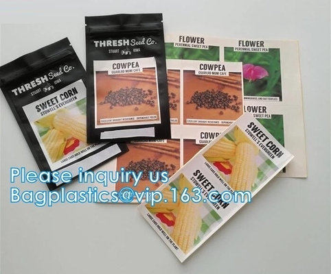 Laser Film Holographic Sticker Label Custom Logo Printed For Attached On Bottle Glass Jar Plastic Bag Box, bagease