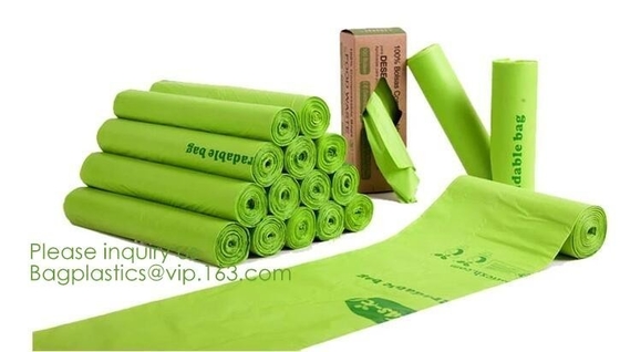 Factory Direct Sale Biodegradable Compost Bags With CE FDA Certificate,Compostable Recyclable Clear Poly Bags Custom Log