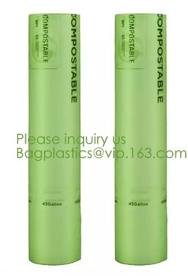 Factory Direct Sale Biodegradable Compost Bags With CE FDA Certificate,Compostable Recyclable Clear Poly Bags Custom Log