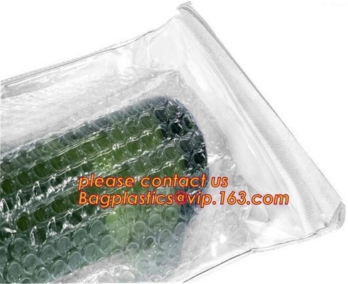 Bottle Protective Zip sealed liquor bubble bags bottle protector Travelling liquor bubble sleeves air wine bubble bags