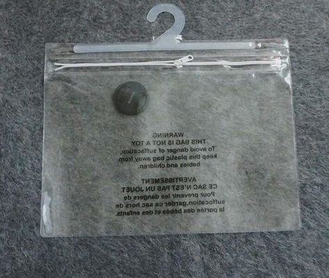 Frosty Transparent Pvc Hook Bag For Underwear Packing,Frosted PVC Zipper Hook Bags For Swimwear Underwear,Swimwear,Short