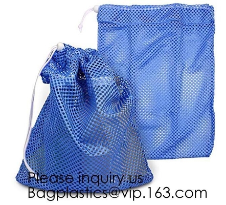 washable Reusable Woven Polyester Clothes Garment Bag Lingerie Mesh Bags OEM Mesh Laundry Bags customized gift packing
