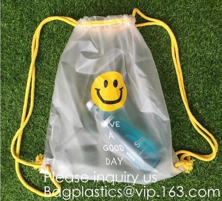 Drawstring Bag With Cord Lock And White Sturdy Mesh Material For Factories, College, Dorm, Storage Sturdy & Breathable