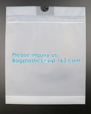100% ECO-Friendly Men'S Underwear Storage Packing Pouch Bag With Hanger Hook, Garment Packaging Bag Swimsuit Bag