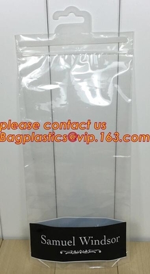 Shirt Packaging Bags, Hanger Frosted Bags, Packaging Bag Hook Hanger Bag Underwear Shirt Bag