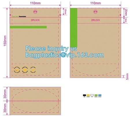 k, Pull Tab Zipper, Tear Notch, Window, Hang Hole, Valve, Tin Tie Flat Bottom, Stand Up, Side Gusset, Quad Seal