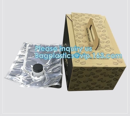 96OZ hot coffee bag in box with box 3L hot coffee bag in box Coffee&Tea,Dairy&Milk,Juice,Smoothies, Spirits, Water,Wine,