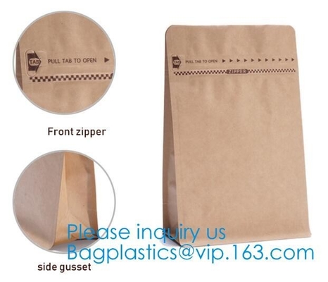 Printed Waterproof Zipper Stand Up Aluminum Foil Bag For Pet Food Laminated Bags, Polypropylene Pouches, Aluminum Foil B