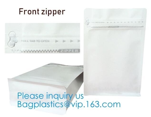 Printed Waterproof Zipper Stand Up Aluminum Foil Bag For Pet Food Laminated Bags, Polypropylene Pouches, Aluminum Foil B
