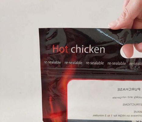 Rotisserie Chicken Pouches, Polypropylene Pouches, Aluminum Foil Bags, Stand Up Pouches Stand Up Zipper Bag with Portabl