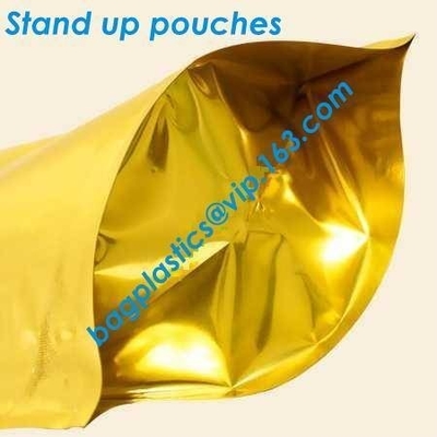 Metalized Bags, Bopp Metalized Bags, Metalized Pouches, VEMPET, PP, BOPP, OPP, CPP, NYLON Aluminized k stand up ba