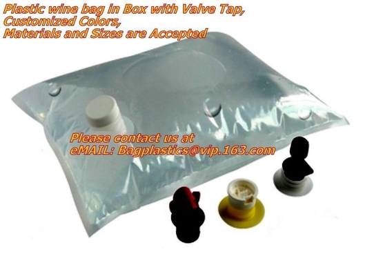 Laminated Stand Up Squeeze Pouches Baby Food Bag,Clear Drink Stand Up Spout Bag With Tap Plastic Ice For Packaging Wine