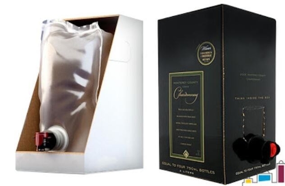 Foil Stand Up Bag In Box For Juice,Standing Plastic Pouch Spout Proof Juice Water Bag In Box,5L/10L/20L Transparent/VMPE