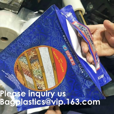 Choco HANDLE RICE BAGS,Handy Handle Slider K Pet Food Bag, Bread, Ceral, Flour, Granola, Oats, Rice Pack, Handle, Handy