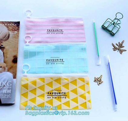wholesale slider zipper pvc pouch clear vinyl pvc k bag, slider zipper pvc pouch clear vinyl pvc k bag