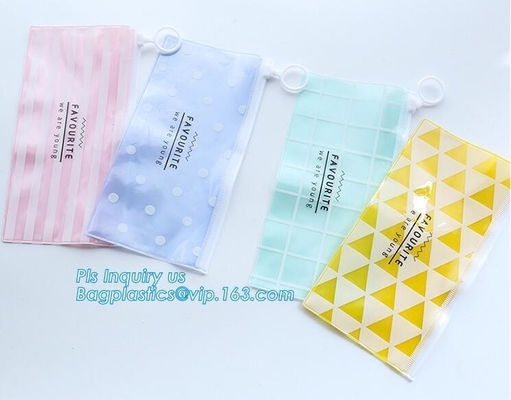 wholesale slider zipper pvc pouch clear vinyl pvc k bag, slider zipper pvc pouch clear vinyl pvc k bag