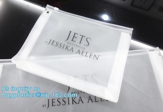 plastic underwear packing pe k zipper slider bag, zipper bag vinyl toiletry zipper bag pvc slider bag, slider zipp