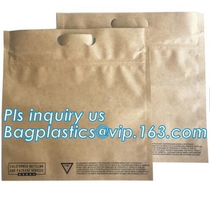Exit bags, mylar Smell Proof Bags Child Resistant Bag Medical C a n n a b i s k Bag Flat Bottom k Pouches