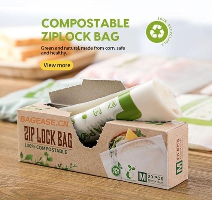 Eco Firendly, Compostable, Biodegradable Zip Mini Grip Bag, Mini Zip Lock Bag, Zip Seal Bag, Zipper Bag, Slider Zipper