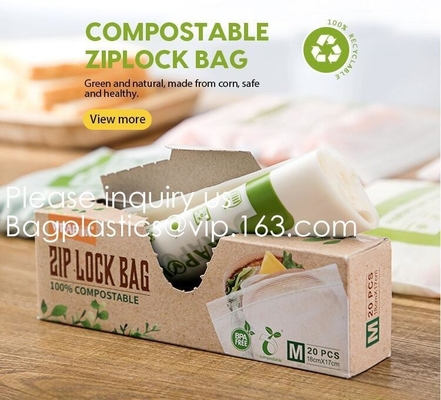 Eco Firendly, Compostable, Biodegradable Zip Mini Grip Bag, Mini Zip Lock Bag, Zip Seal Bag, Zipper Bag, Slider Zipper