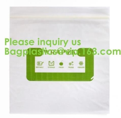 Freezer Sandwich Slider Bags Resealable Reusable, Recyclable, Reclosable, Compostable Biodegradable