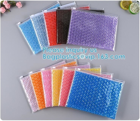 Slider Zipper Biodegradable Bubble Out Pouch Envelopes Protective Wrap Bags For Mail & Storage Bubble Mailers