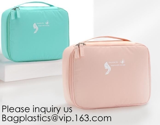 Assorted Size Cosmetics See Through Mesh Make Up Cosmetic Bag,Eco Friendly Cosmetic Bag Manufacturers Frosted EVA Cosmet