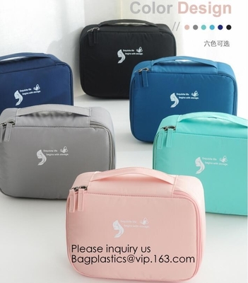 Personalized Portable Bridesmaid Gift Canvas Cosmetic Bag,Washed Canvas Toiletry Cosmetic Bag, Bagease, bagplastics