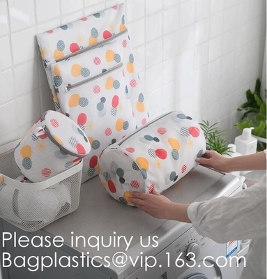 Mesh Laundry Bag Durable and Reusable Wash Bag Travel Organization Bag for Clothes, Jeans, Bath Towels, bagease, bagpack