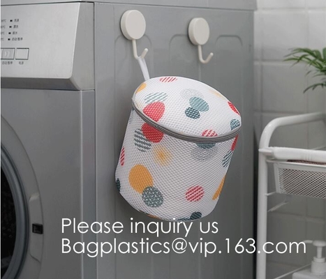 Mesh Laundry Bag Durable and Reusable Wash Bag Travel Organization Bag for Clothes, Jeans, Bath Towels, bagease, bagpack