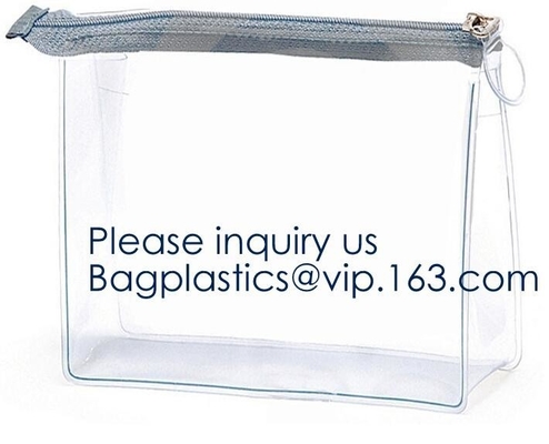 China Supplier Private Label Zipper Bag Makeup Cosmetic,Travel packing custom zipper bag fashion cosmetic PVC bag with l