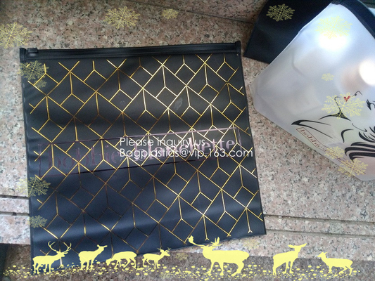 Biodegradable frosted eva plastic pvc zip lock cosmetics bag, frosted cosmetics bag,pvc zipper bag,custom eva bag