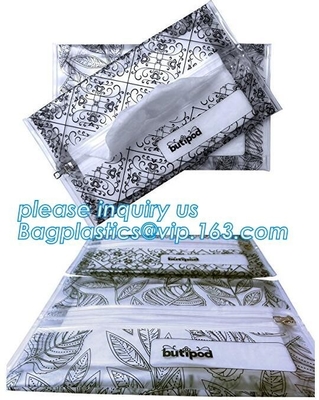 Biodegradable BUTIPOD bag, portable travel k baby wipe wet tissue bag, dispenser case packaging, tissue packaging