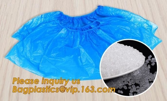 custom waterproof SMS pp non woven medical surgical use Polypropylene Disposable Shoe Cover non skid anti skid bagease