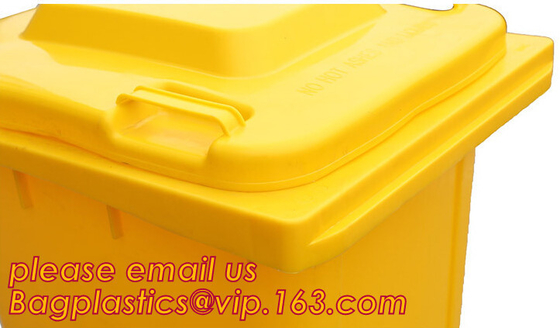Plastic Wheeled Trash Can Outdoor made in china waste bin supplier, Plastic Wheeled Trash Can Outdoor dog, BAGEASE, PAC