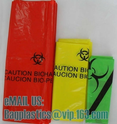 Biohazard Bin Liners, Biohazard Waste Bags, Biohazard Garbage, Waste Disposal, Medical Clinics, Doctors Offices Nursing