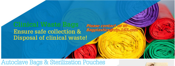 infectious biohazard bags, Clinical supplies, biohazard,Specimen bags, autoclavable bags, sacks, Cytotoxic Waste Bags