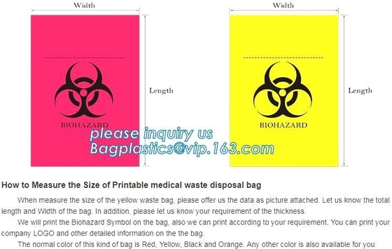 infectious medical waste disposal plastic bag, plastic clinical waste bag, medical waste bag biohazard bag, bagease