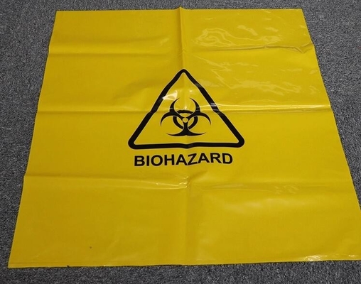 Infectious Emergency Autoclavable Biohazard Bag On Roll Warning Label/Sterilization Indicator Health Needs