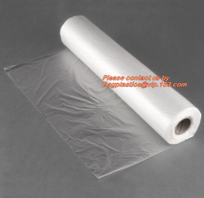 Plastic Construction Film,Construction Industrial Heat Shrink Wrap film roll,LDPE white rolling film,construction builde