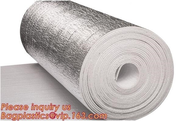 Roof/Floor/Wall Heat Insulation Aluminum Foil Bubble Material / Thermal Insulation,Bubble Aluminum Foil Building Insulat