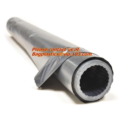 Blue Color Hand Bundling Stretch Wrap Plastic Film, Construction films, building film, agriculture film, poly sheeting