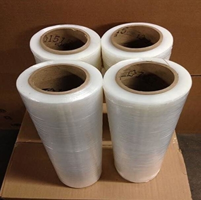 Blue Color Hand Bundling Stretch Wrap Plastic Film, Construction films, building film, agriculture film, poly sheeting